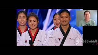 Golden Buzzer: World Taekwondo Demonstration Team - America's Got Talent 2021 reaction and review