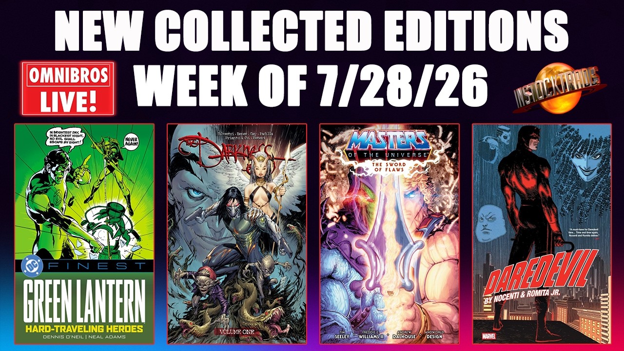 New DC Finest, Marvel Omnis and More New Collected Editions! | Wow.com (Don't click it)