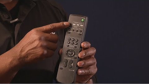 EV100 IR remote for your Sony PTZ cameras