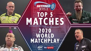 TOP 5 Best Matches! | 2020 Betfred World Matchplay