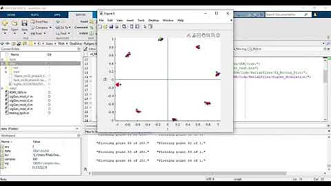 matlab map bin 8psk snr30