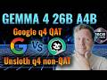 Gemma 4 26B A4B QAT vs non-QAT - 16GB Local LLM setup