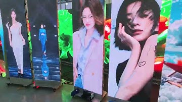 Malaysia Customers Purchased EA1920iP5 Indoor Foldable Poster LED Display / EagerLED
