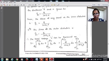 Lecture video 18EE43 Module 4 capacitance grading part1 Malini k v