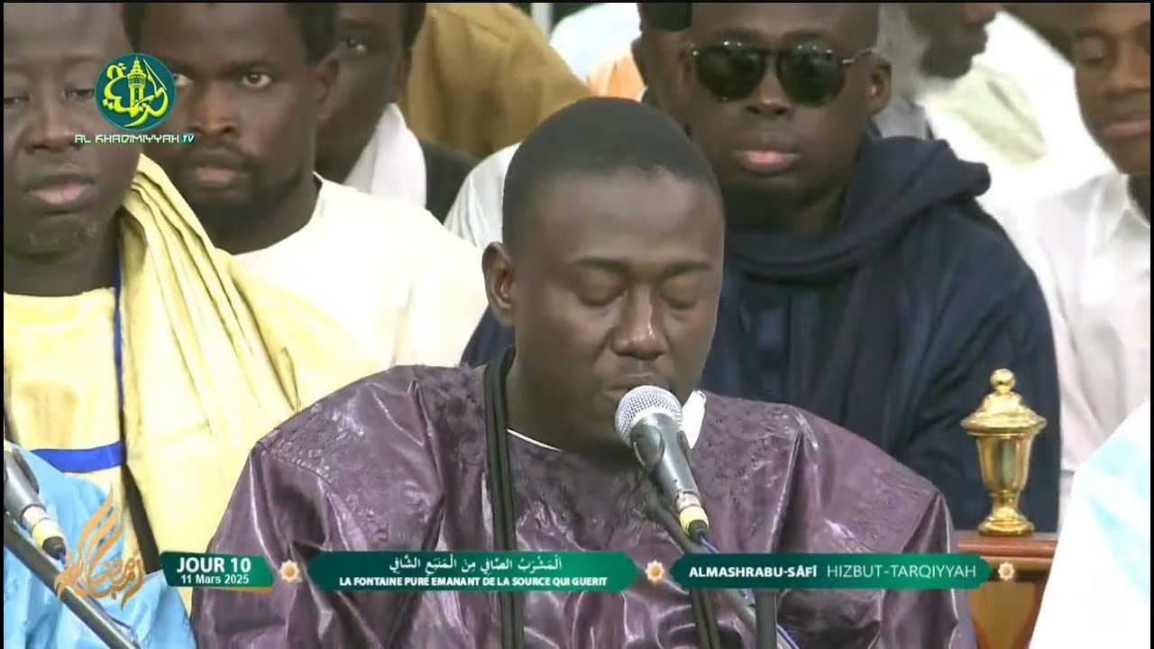 Prestation Qacaid du Kurel Al Mashrabu'ç çâfî de Hizbut Tarqiyyah Mbacke - 10em Jour Ramadan 1446H