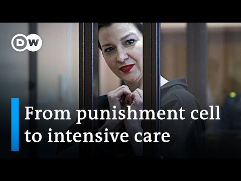 Has jailed belarus protest leader kolesnikova been taken to intensive care due to torture? | dw news