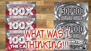 What was I Thinking!!! | $80 Mix of NJ lottery Tickets!!!