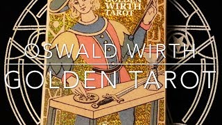 Oswald Wirth Golden Tarot