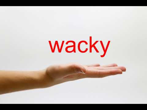 How to Pronounce wacky - American English