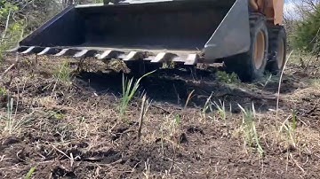 Work on hunt camp, food plots, deer stand. Thanks Tim/Jacob for your help! #foodplots #deerhunting