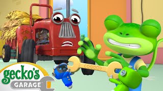 Gecko&#39;s Garage - Tractor Trouble | Cartoons For Kids | Toddler Fun Learning