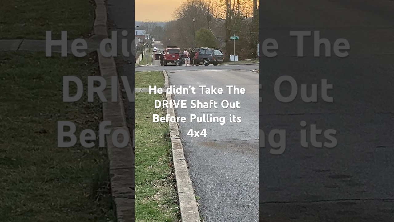 Towing without Knowing! 