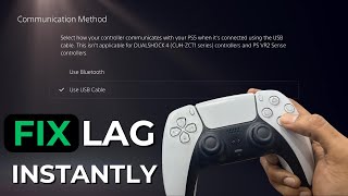 how to get 0 input lag on ps5 (instant fix)