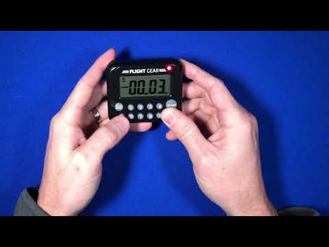 Flight Gear Timer - quick demo for pilots