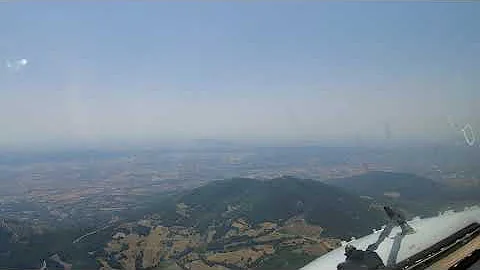 4K Hyperlapse. Thessaloniki (SKG/LGTS). Steep (3,8 degree) angled visual approach rwy 28