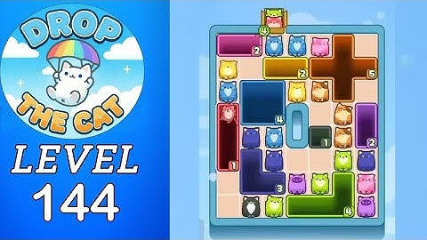Drop The Cat Level 144 Walkthrough