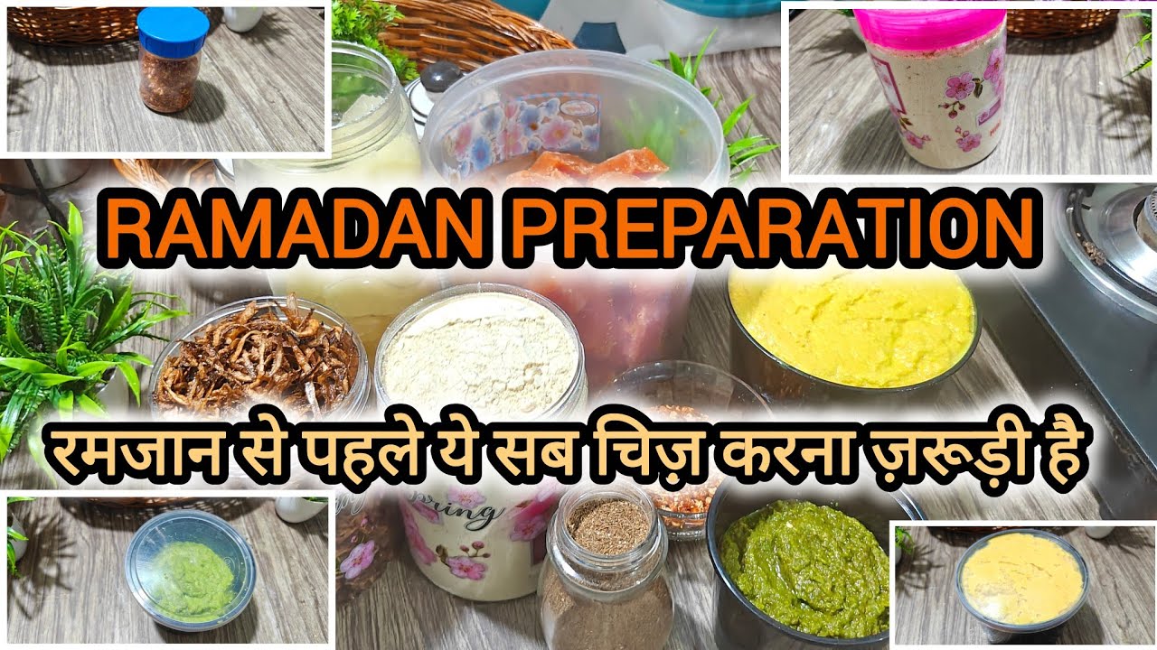 RAMADAN PREPARATION | Kitchen Essentials at Home | Sab Masale Ghar Par Banaaye 😋🏠