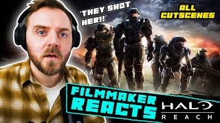 FILMMAKER REACTS: HALO REACH | ALL CUTSCENES!!