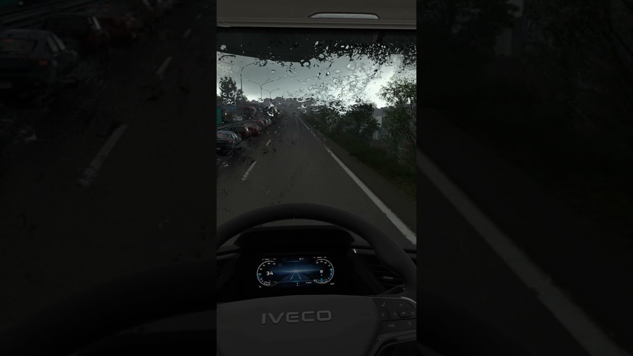 ETS2 Ultra Realism Graphics Mods – Real Sounds + Rain Simulation