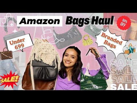 *HUGE* Amazon Bags Haul | Sling Bags, Shoulder Bags, Handbags|| Anshika