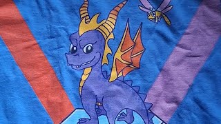 Spyro The Dragon Notriptos Gems T-Shirt Unboxing Reaction
