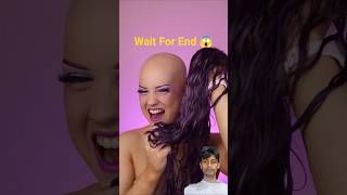 Download Lagu #shorts COLOR CODE RESULTS 🤩 purple hair was SLAY MP3