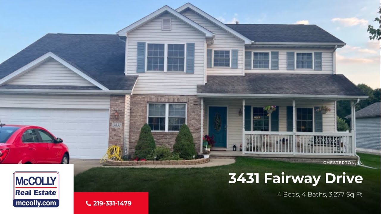 3431 Fairway Drive, Chesterton, IN MLS 518506 McColly YouTube