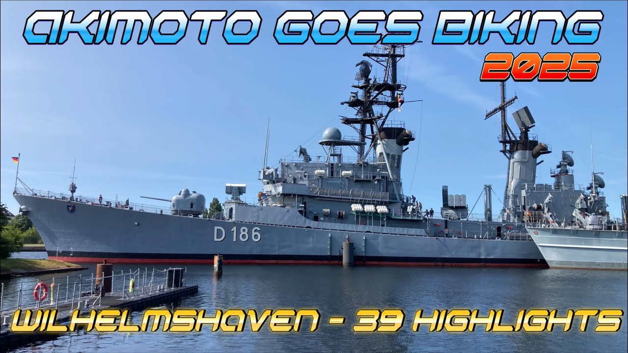 25 km E-Bike Tour durch Wilhelmshaven mit dem Fischer Terra 8.0i