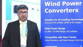 Mr. Deepak Sharma Delta Electronics India Talking On Wind Power Solutions At Elecrama 2020