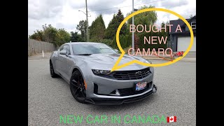 Buying A New Sports Car Bought A Brand New 2023 Camarobuying Car As An International Student