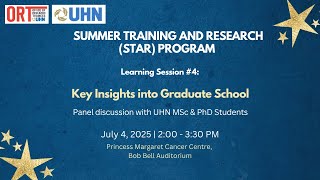 Learning Session 4 - Key Insights into Graduate Studies Net Worth