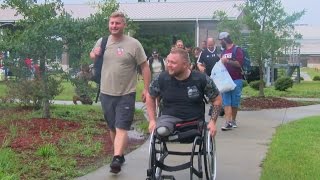 Danish Wounded Warriors visit Camp Lejeune as part of U.S. tour
