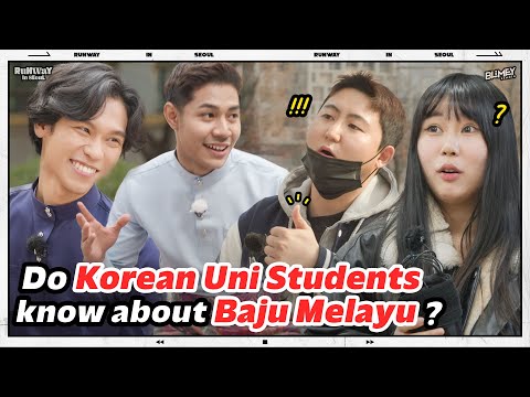 Ada pelajar <strong>Korea</strong> <strong>yang</strong> belajar sejarah Malaysia?! | Runway in Seoul EP.3