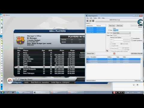 FIFA 13 Manager Mode Money Hack With Cheat Engine 6.2