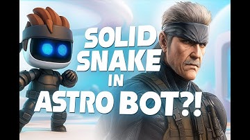 Astro Bot - Gameplay Walkthrough Part 3 (PS5) Full Game 100%|Solid Snake Bot