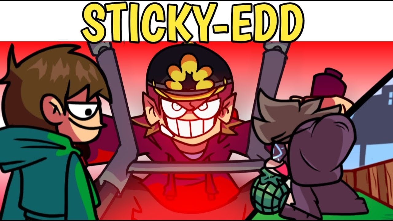 Friday Night Funkin'- STICKY-EDD CHALLENGE - YouTube