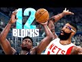 12 BLOCK QUADRUPLE-DOUBLE vs ZION! NBA 2K21 My Career Gameplay Best PF Paint Beast Build