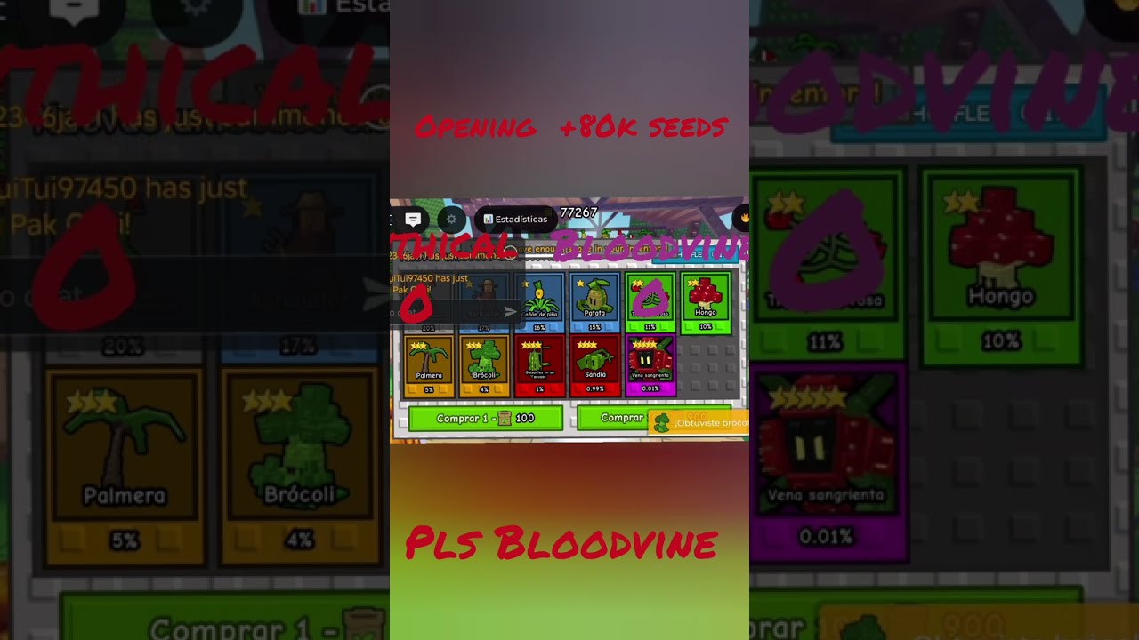 Garden Tower Defense Opening 80k Seeds Towerdefense Roblox Gardentd