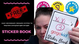 Gogokid Secondary Reward: Sticker Book