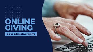Ada Bible Church | July 25, 2026 | 5:30 PM