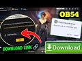 OB54 Advance server download Apk free fire advance 