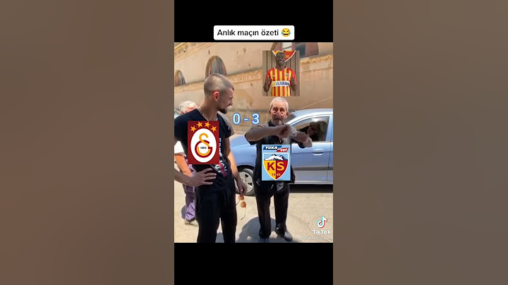Kayserispor 3-0 Galatasaray maç özeti