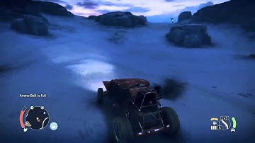 How the dog Dinki di shows you where the mines are in the minefield - mad max