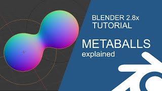 Blender 2.8 Tutorial: Metaball explained ... the unsung heroes of 3D screenshot 4