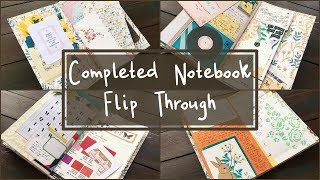 Completed Traveler's Notebook Junk Journal Flip Through | How I Use a Junk Journal