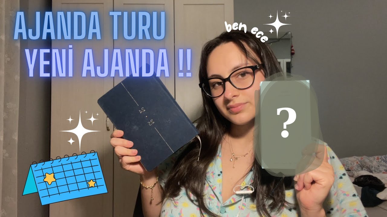 Ajanda turu veee YENİ ajandam