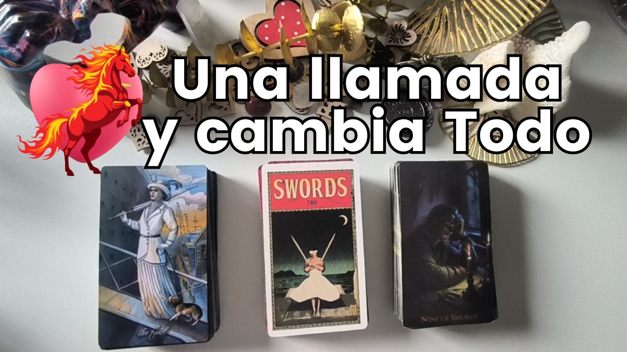 ¿Sí o No? 😨 La llamada que cambiará tu semana #tarotinteractivo