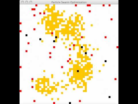Particle Swarm Optimisation - 20000 Cycles - Own Algorithm