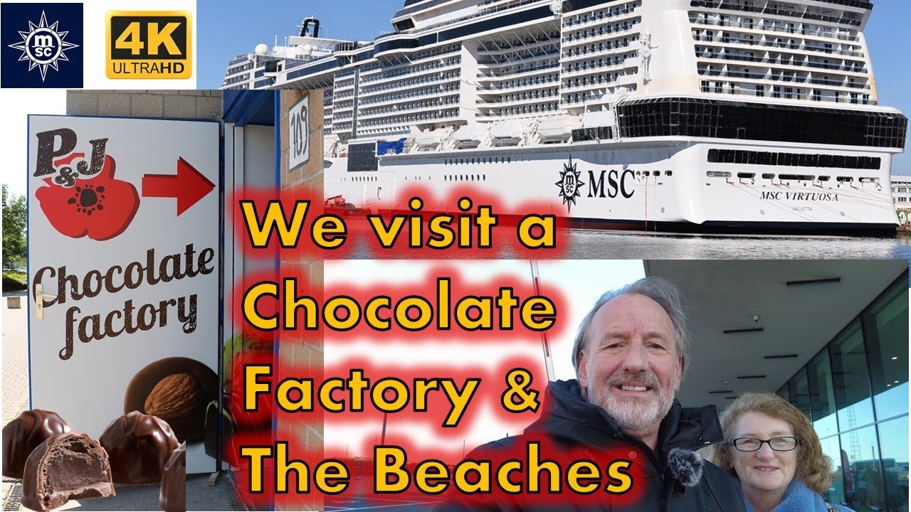 Virtuosa Visits Zeebrugge Belgium we visit a Chocolate Factory and the