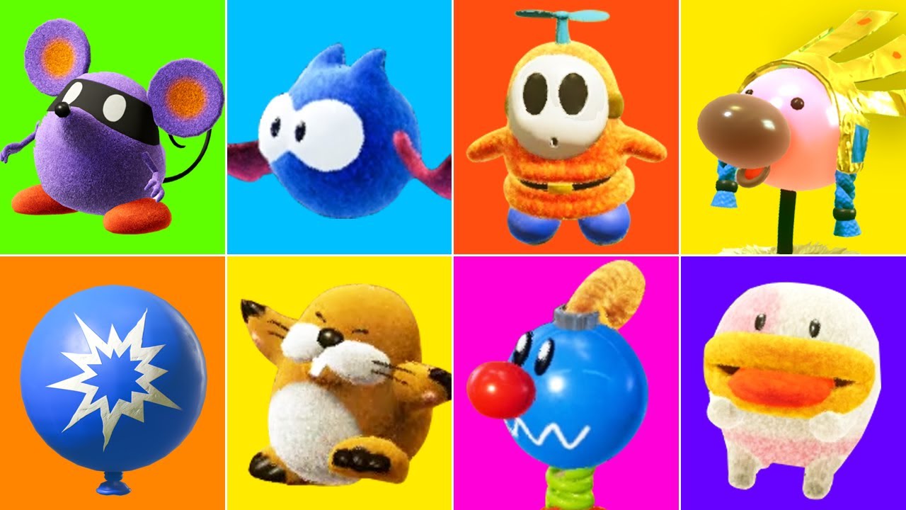 Yoshi's Crafted World 100 Walkthrough Part 2 Big Paper Peak + Origami Gardens YouTube